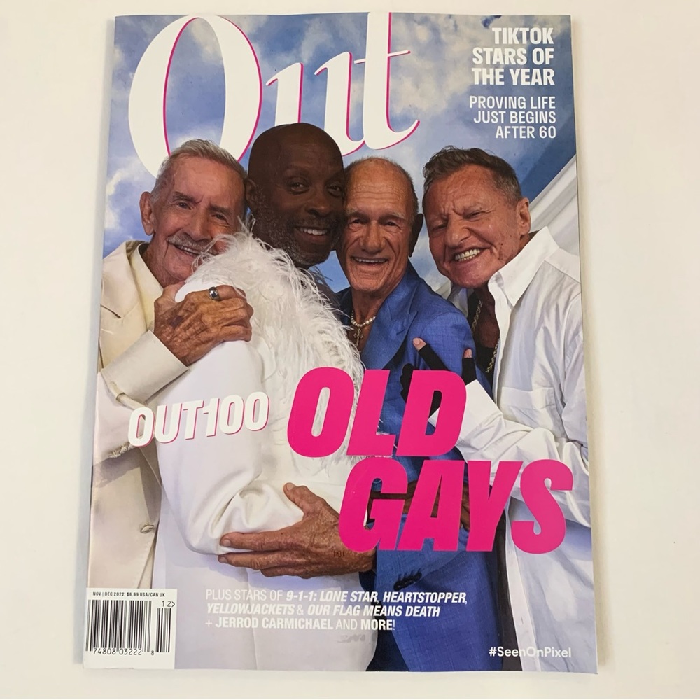 Out The Out 100 Old Gays Nov/Dec 2022 New Magazine